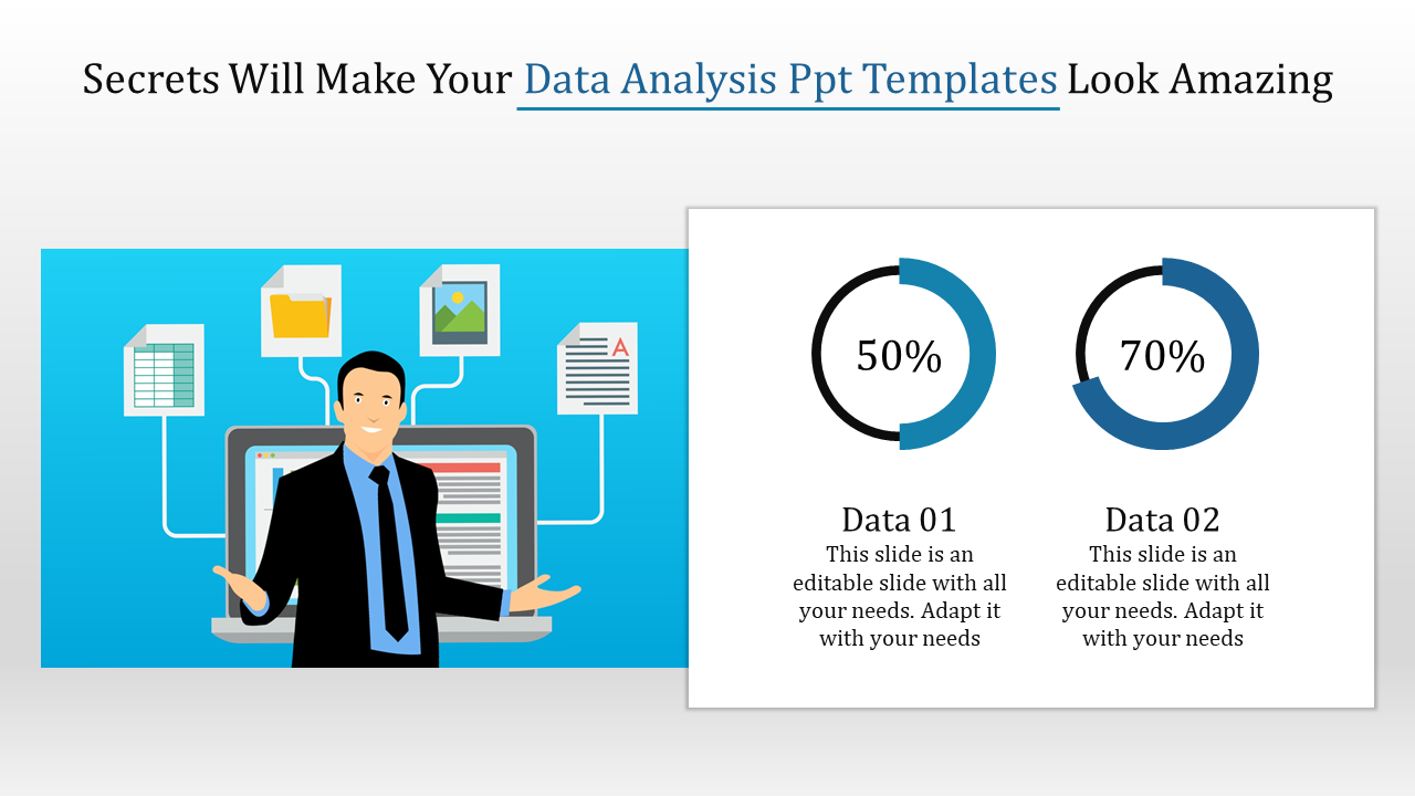 Data Analysis PowerPoint Templates For Business Presentation